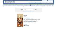 Desktop Screenshot of crusher.neomed.edu